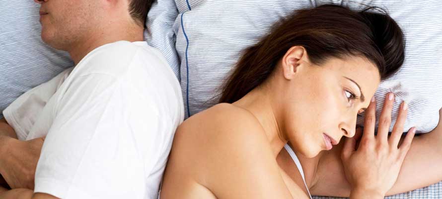 Problemi di coppia a letto e la mancanza del desiderio sessuale